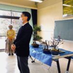 城山公民館の盆栽講座の修了式